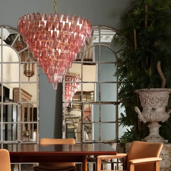 Lustre en verre de luxe pour salon, chambre à coucher, restaurant, décoration, luminaire suspendu en verre de Murano multicolore, luminaire d'intérieur