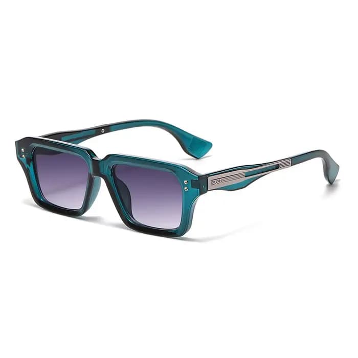 Lunettes de soleil carrées haut de gamme pour hommes et femmes