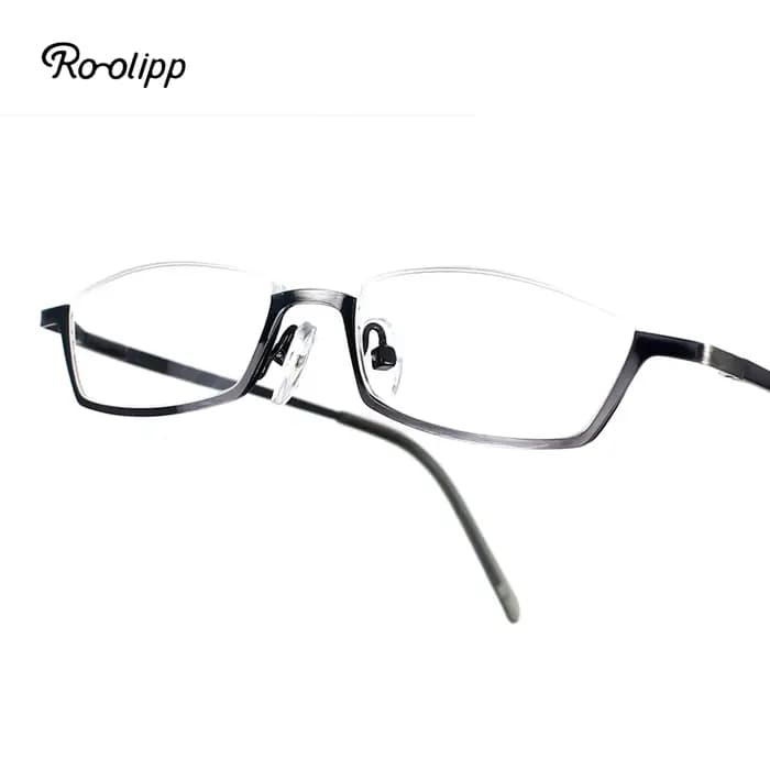 Lunettes de lecture carrées en alliage pour hommes