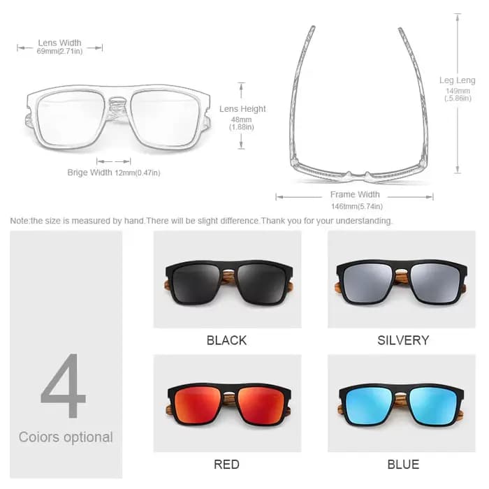 Oi bois femmes lunettes de soleil