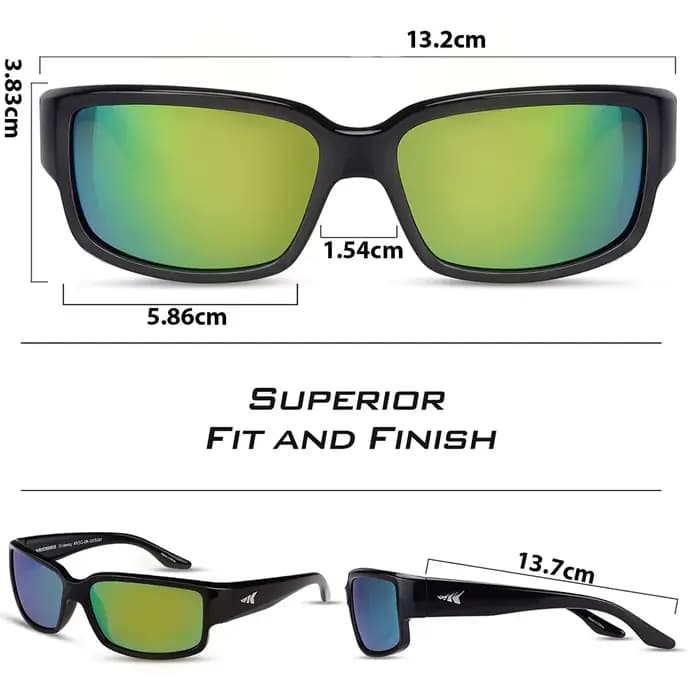 KastKing-Lunettes de soleil de sport polarisées Skidaway pour hommes et femmes