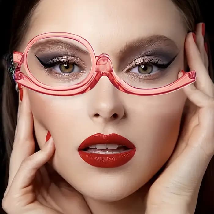 Lunettes de lecture grossissantes pour maquillage
