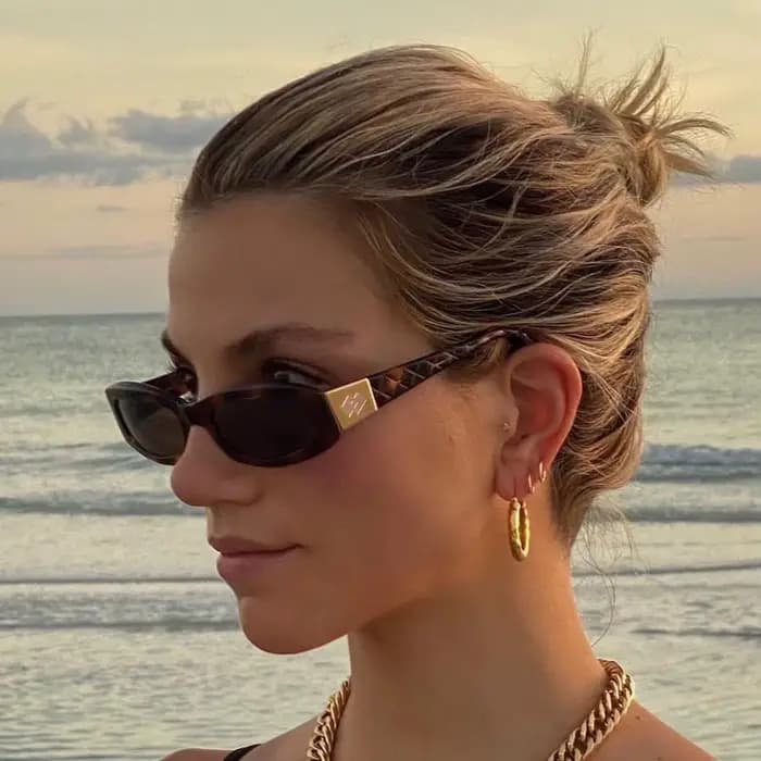 Lunettes de soleil ovales à petite monture pour femmes 2026 – Tendances mode rectangulaires pour dames