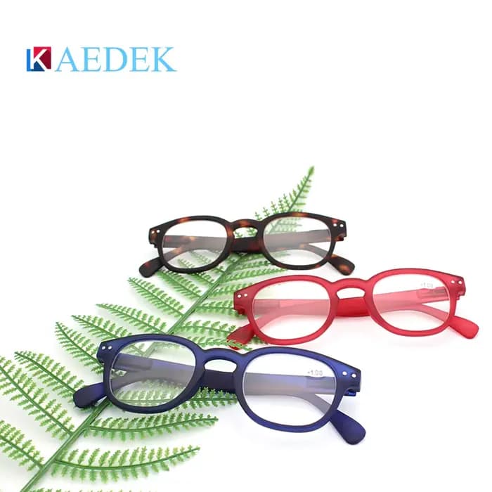 KAEDEK 2025 tendance nouvelle couleur lunettes de lecture rétro Style européen qualité hommes femmes