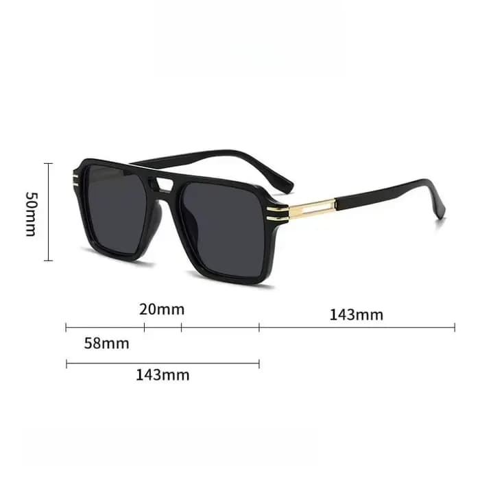 Nouvelles Lunettes de Soleil Myopie Double Pont Premium 2026 pour Hommes
