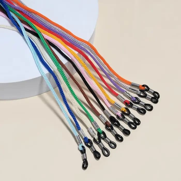 5 pièces support de sangle de lunettes réglable corde de cordon