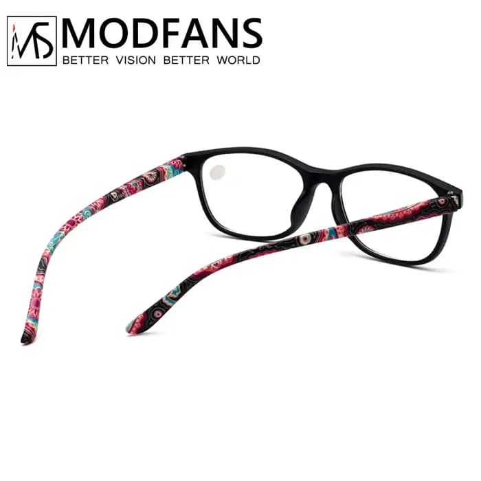 Lunettes de lecture femmes fleurs dioptrie
