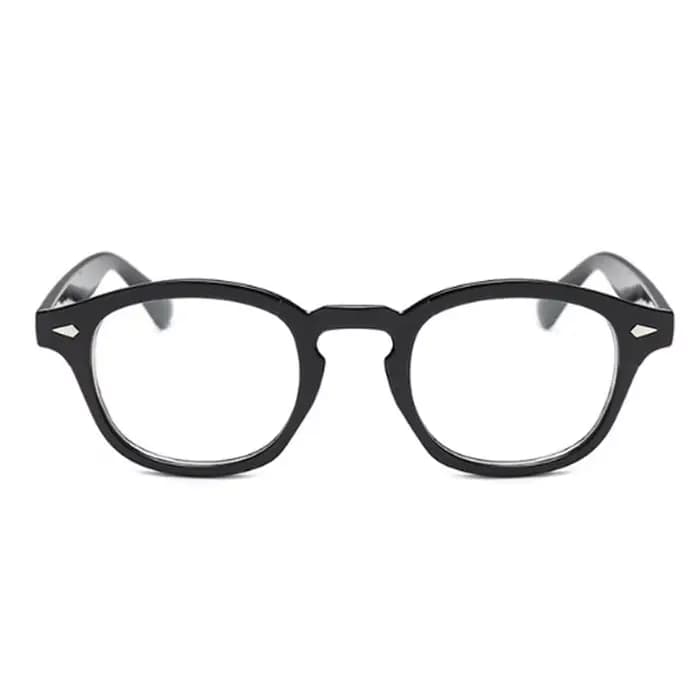 Lunettes rondes à rivets Vintage pour hommes
