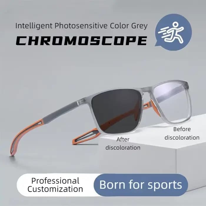 Lunettes photochromiques de sport