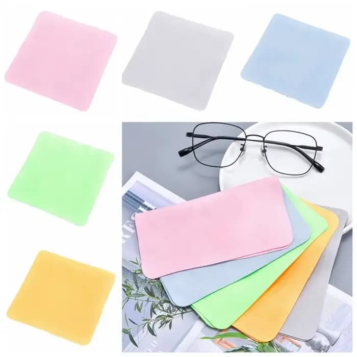 Chiffonnette en suède microfibre pour nettoyer les lunettes et les écrans de téléphone
