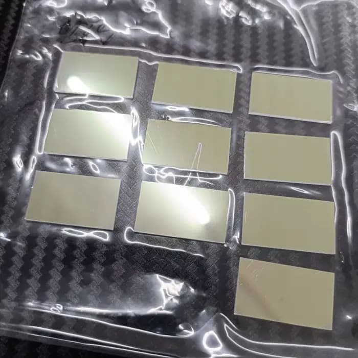 Miroir optique séparateur de faisceau semi-transparent semi-réfléchissant sans effet fantôme, séparateur de faisceau pour téléprompteur, verre 5 pièces