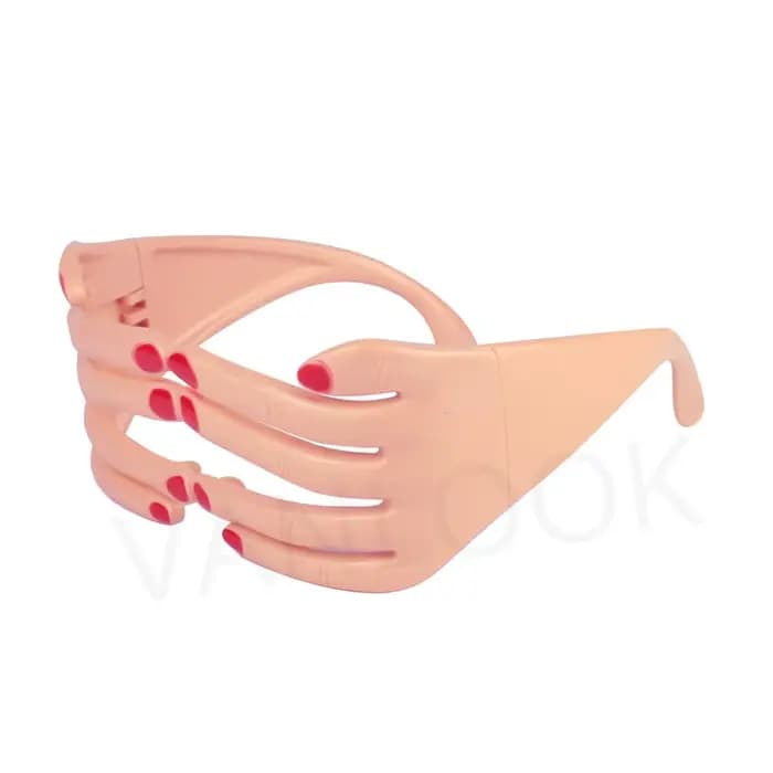 Lunettes à doigts dorés pour hommes