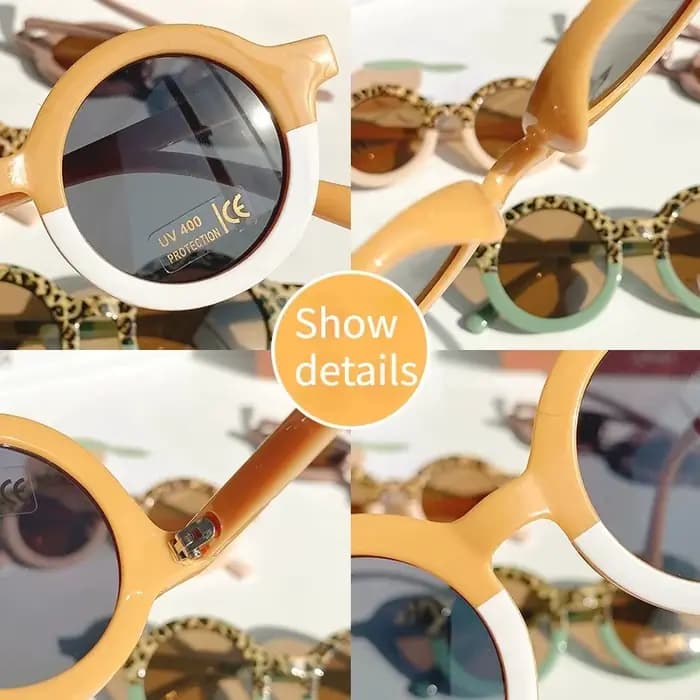Lunettes de soleil rondes pour enfants