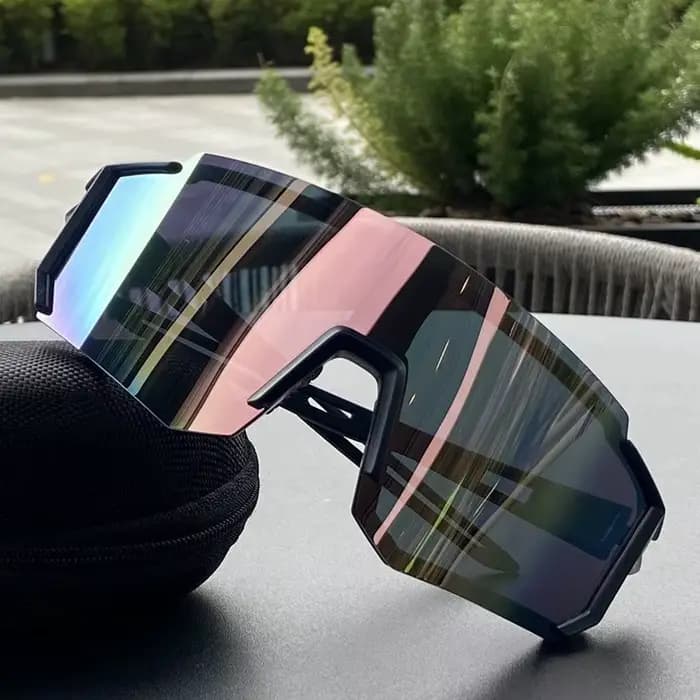 Lunettes de soleil de cyclisme de styliste pour hommes