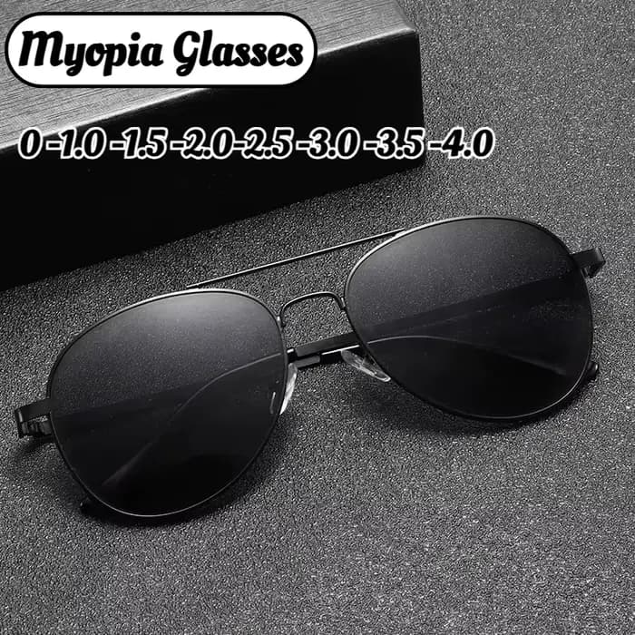 Lunettes de myopie aviateur pour hommes