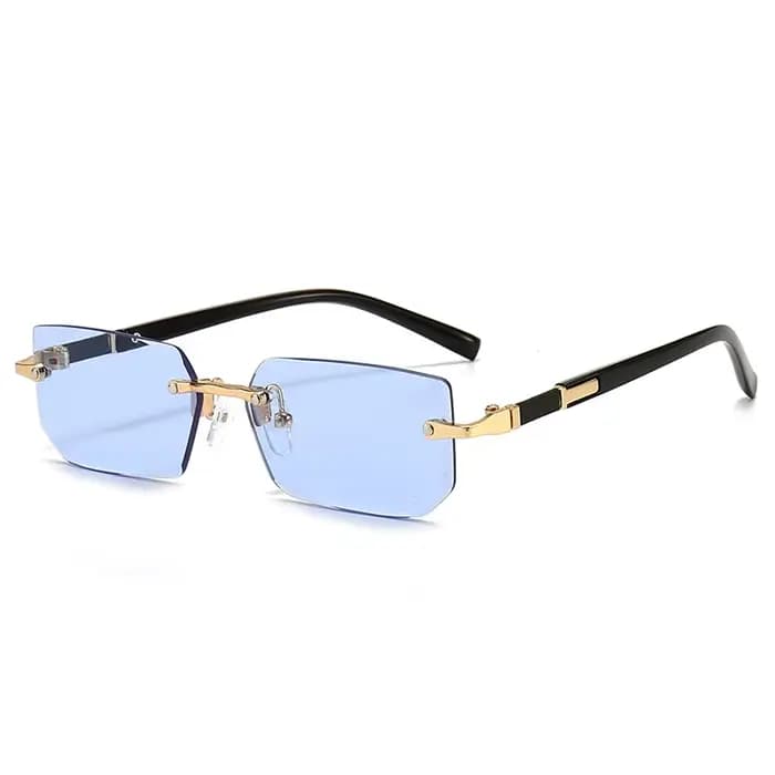 Lunettes de soleil rectangulaires sans bords