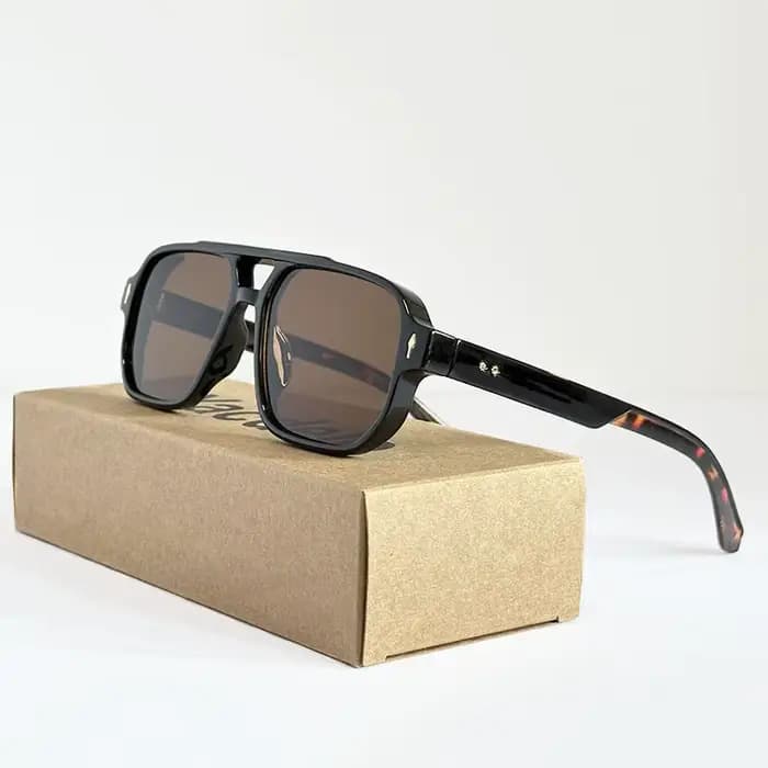 Lunettes de soleil vintage pour hommes