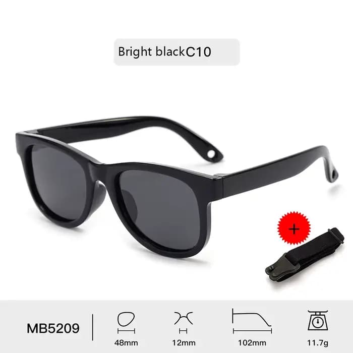 Lunettes de soleil pour enfants pour garçons et filles