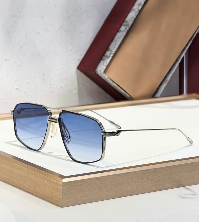 Lunettes de soleil aviateur surdimensionnées JAGGER – Alliage de luxe