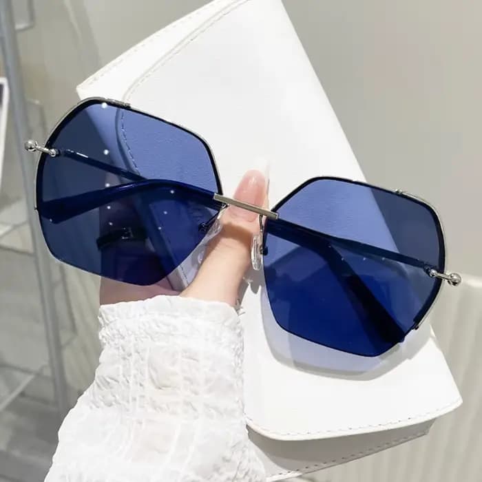 2025 Mode Femmes Marque De Luxe Designer Lunettes De Soleil Lentille En Nylon Vintage