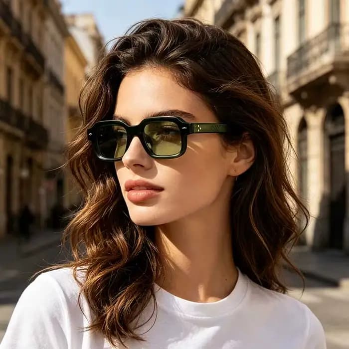 UVLAIK 2026 Lunettes de soleil vintage pour femmes et hommes