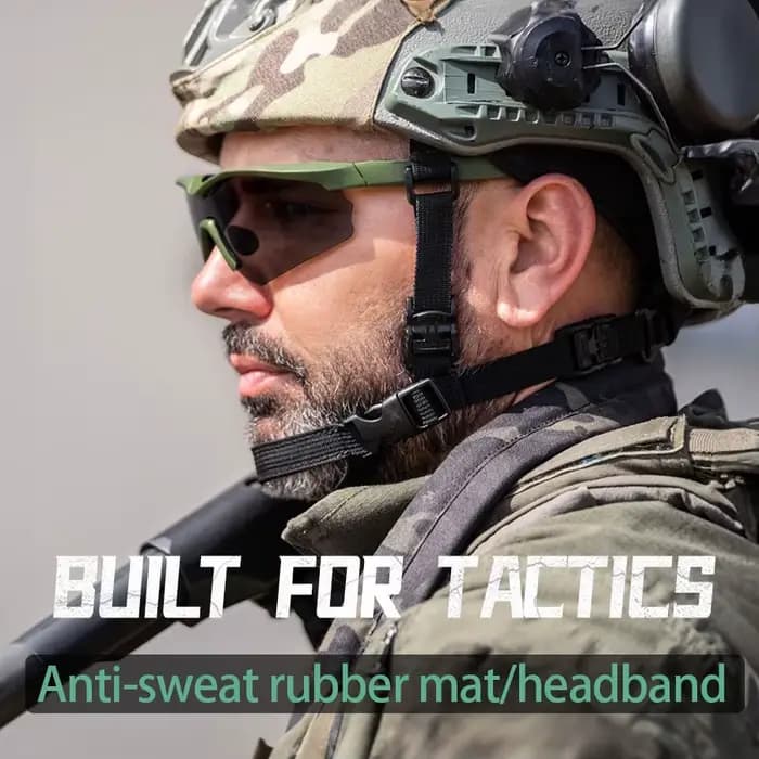 Nouvelles lunettes de tir tactiques professionnelles Sports de plein air coupe-vent anti-poussière sécurité militaire
