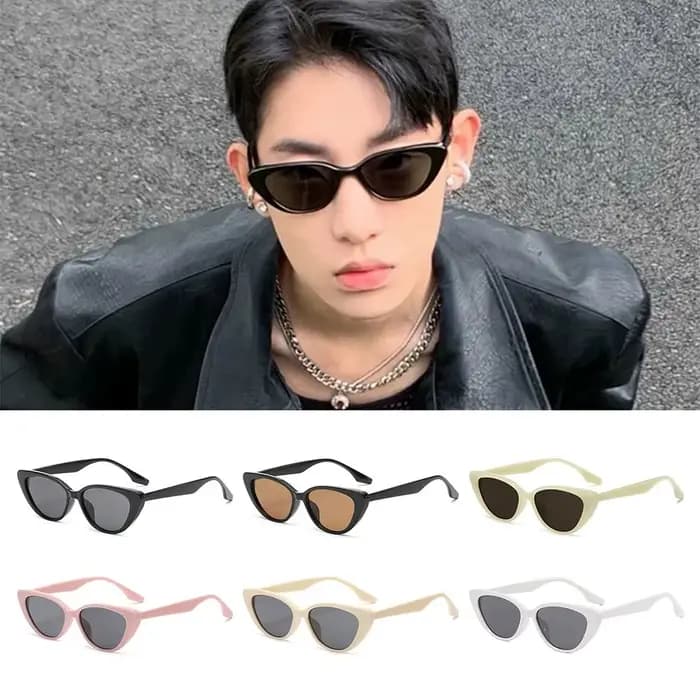 Lunettes de soleil en forme d'oeil de chat