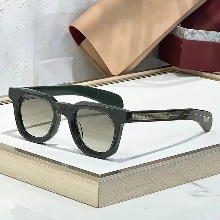 JMM VENDOME-EPOXY Lunettes de soleil en acétate Marque de créateur Circulaire de haute qualité Uv400 fait à la main au
