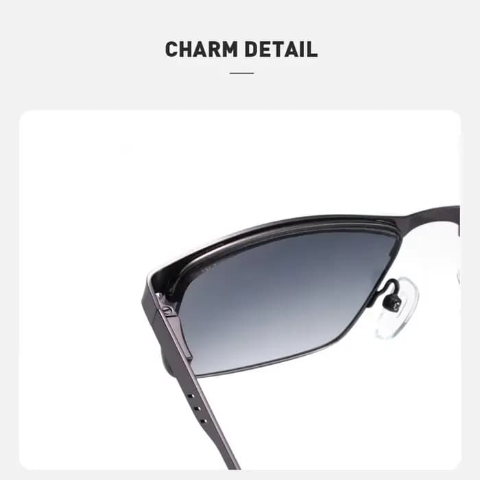 Lunettes de soleil pour hommes à verres dégradés