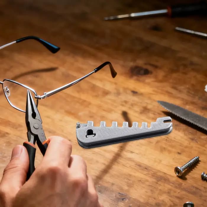 Pince à lunettes pour la réparation de montures