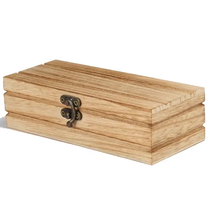 Boîte à lunettes en bois naturel et bambou GM avec 5 modèles différents de boîtes