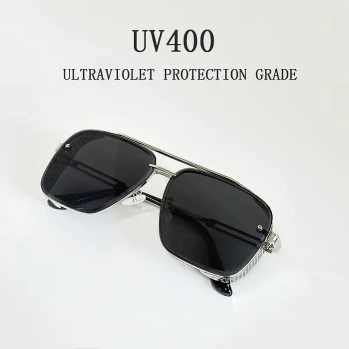 Lunettes de soleil rétro steampunk pour hommes et femmes