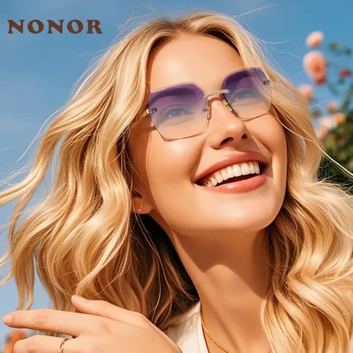 NONOR – lunettes de soleil polarisées Vintage pour femmes