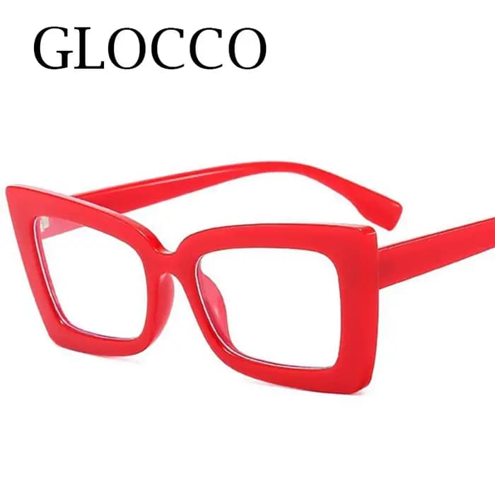 Lunettes de Lecture Œil de Chat Rouges pour Femme