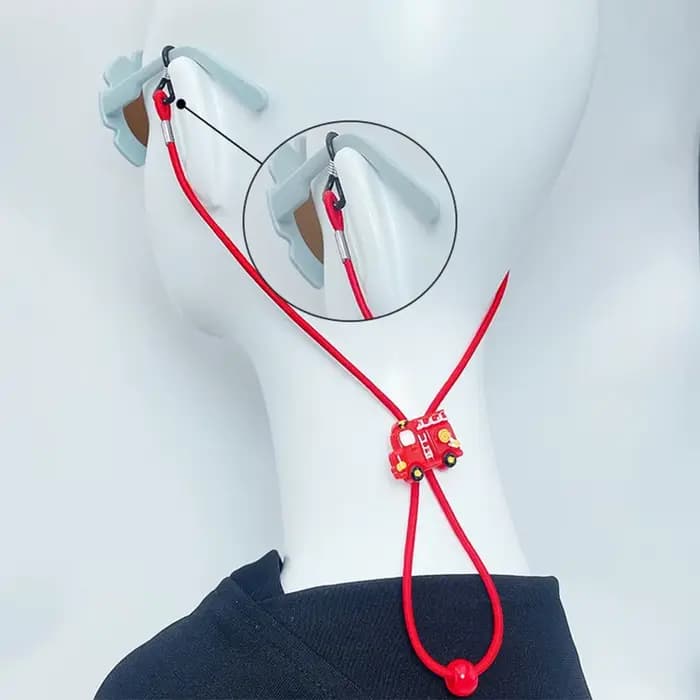 Enfants lunettes corde