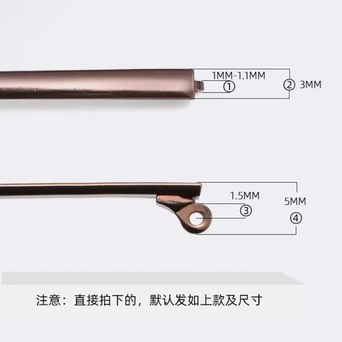 5 paires de nouvelles branches de rechange en métal pour lunettes, bras de rechange pour lunettes de soleil, accessoires de réparation pour lunettes