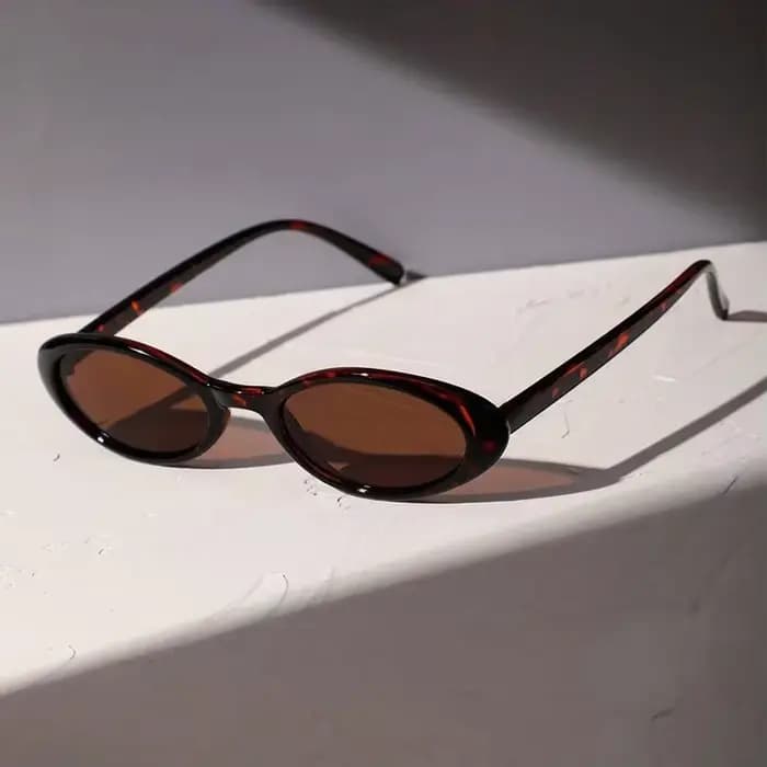 Lunettes de soleil ovales sexy pour femme
