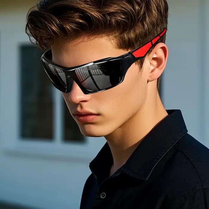 Lunettes de soleil de protection pour hommes