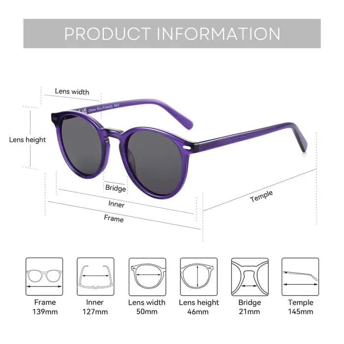 Lunettes de vue rondes populaires ZENOTTIC pour les femmes passionnées de plein air
