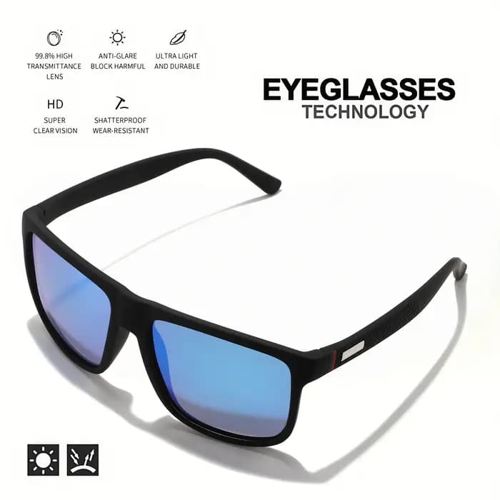 Lunettes de soleil colorées surdimensionnées