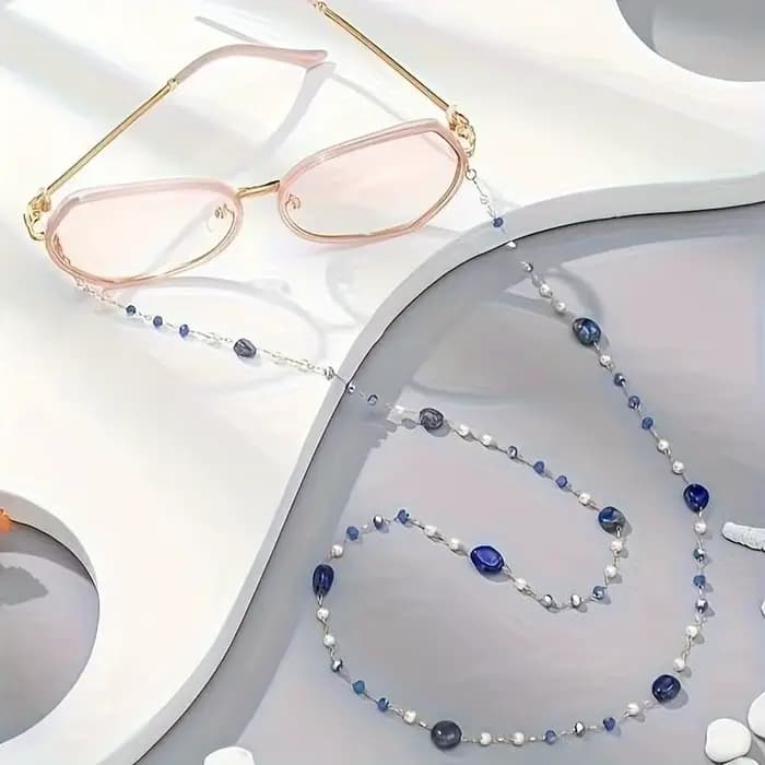 Chaîne de lunettes faite à la main pour l'été