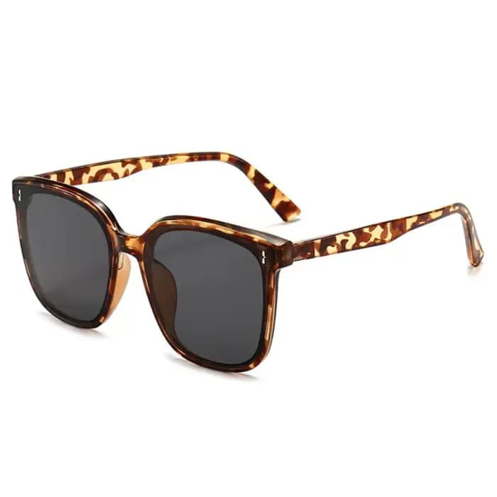 Lunettes de soleil carrées à grande monture pour femmes et hommes