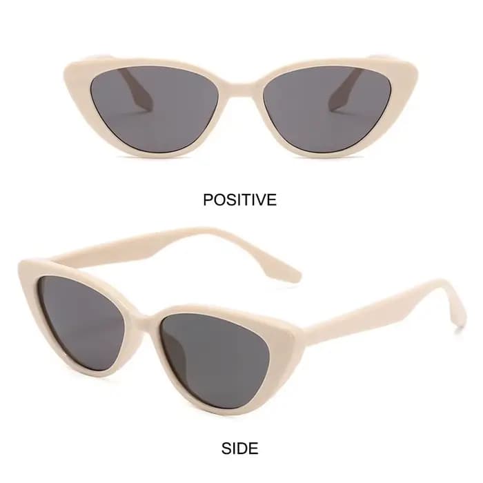 Lunettes de soleil en forme d'œil de chat