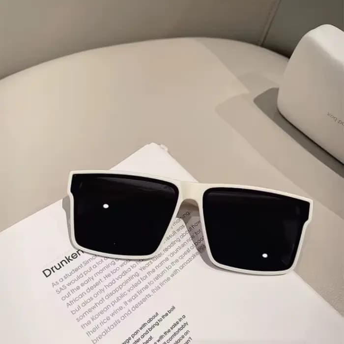 Nouvelles Lunettes de Soleil Carrées Tendance pour Homme