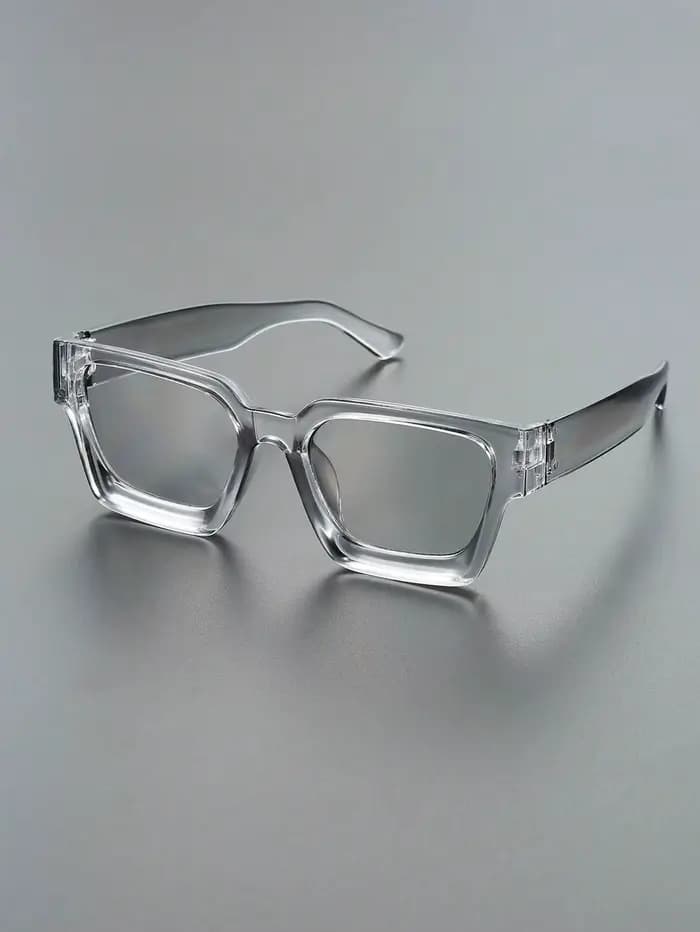 1/2 PC S classique mode carré cadre en plastique femmes lunettes de soleil pour hommes vie quotidienne nuances