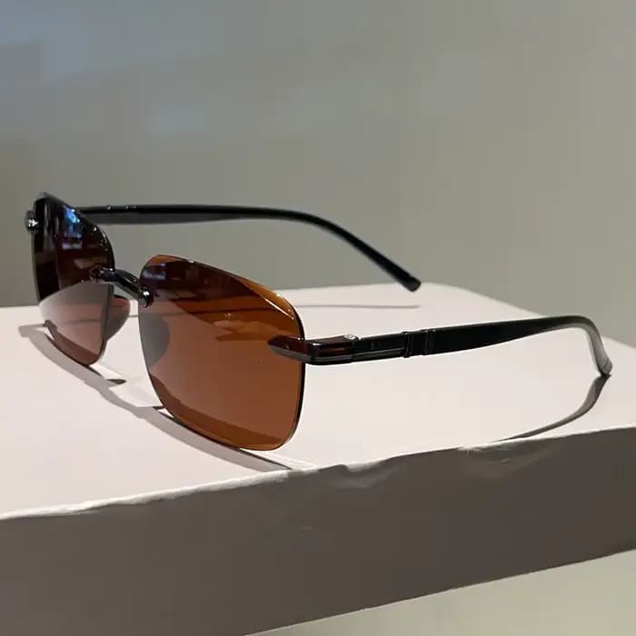 Lunettes de soleil pilote pour hommes