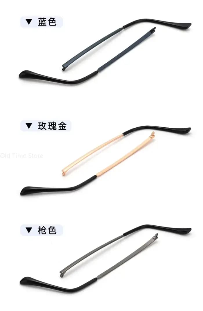 5 paires de nouvelles branches de rechange en métal pour lunettes, bras de rechange pour lunettes de soleil, accessoires de réparation pour lunettes