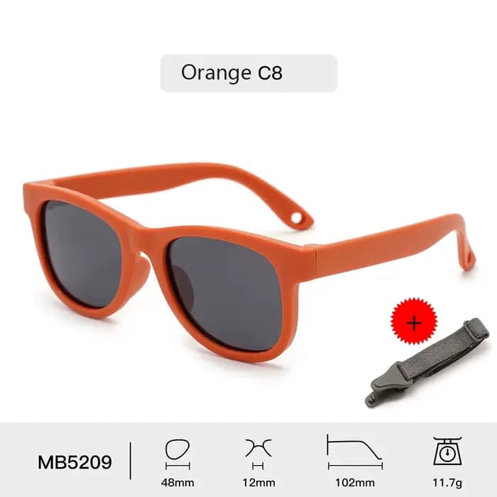 Lunettes de soleil pour enfants pour garçons et filles