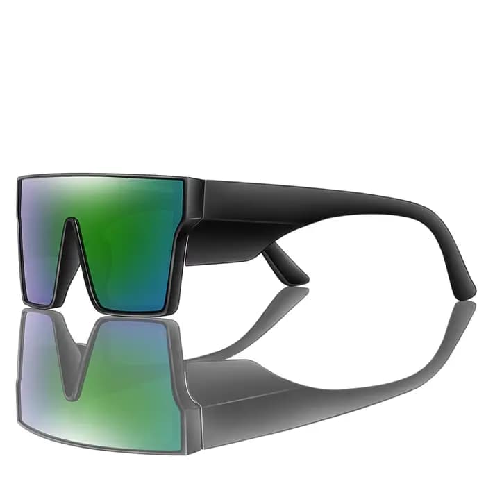 Lunettes de soleil de pêche à grand cadre pour hommes et femmes