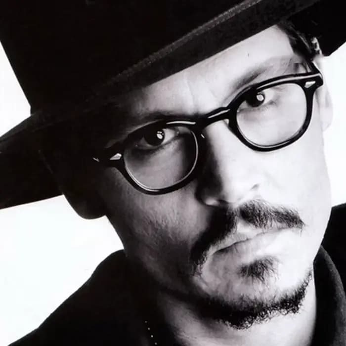 Nouveauté Johnny Depp Style lunettes hommes rétro rond nuances